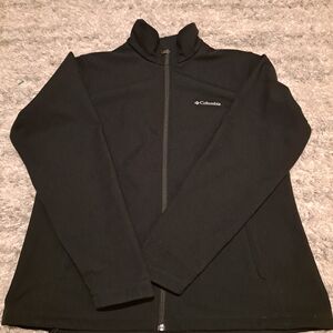 Columbia Black Full-Zip Jacket